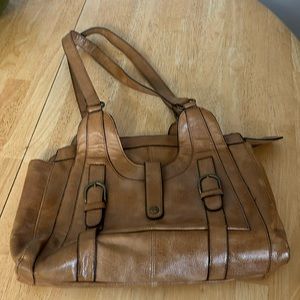 Urban Outfitters brown pleather purse.